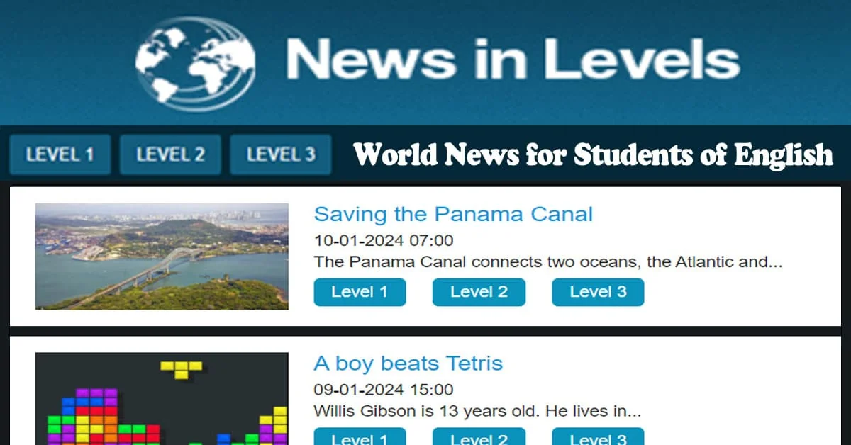 News in Levels