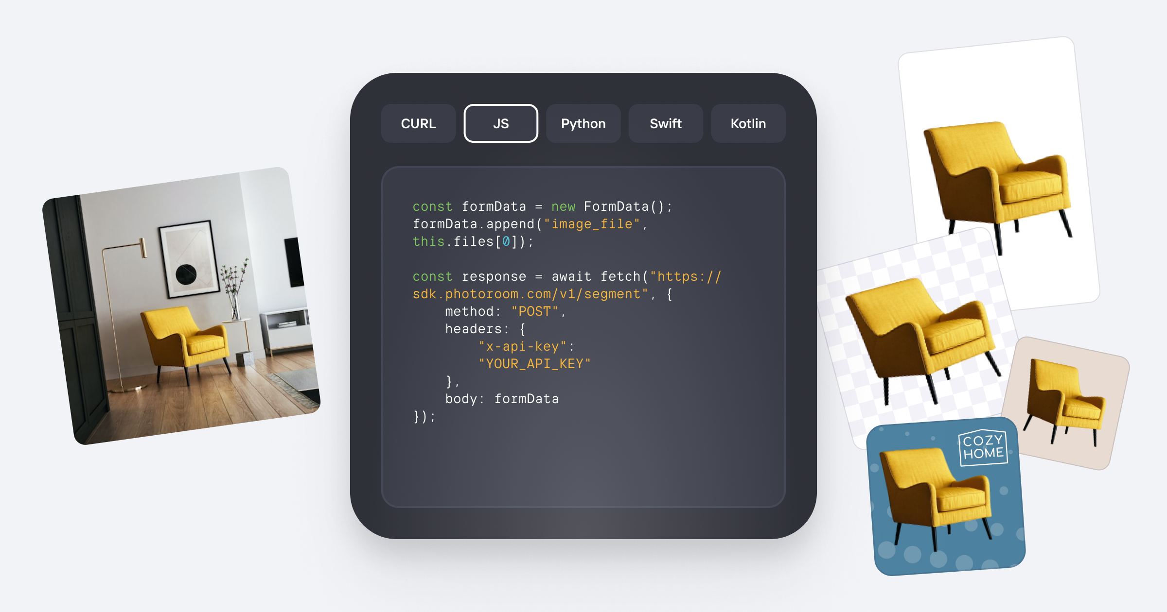 Photoroom API