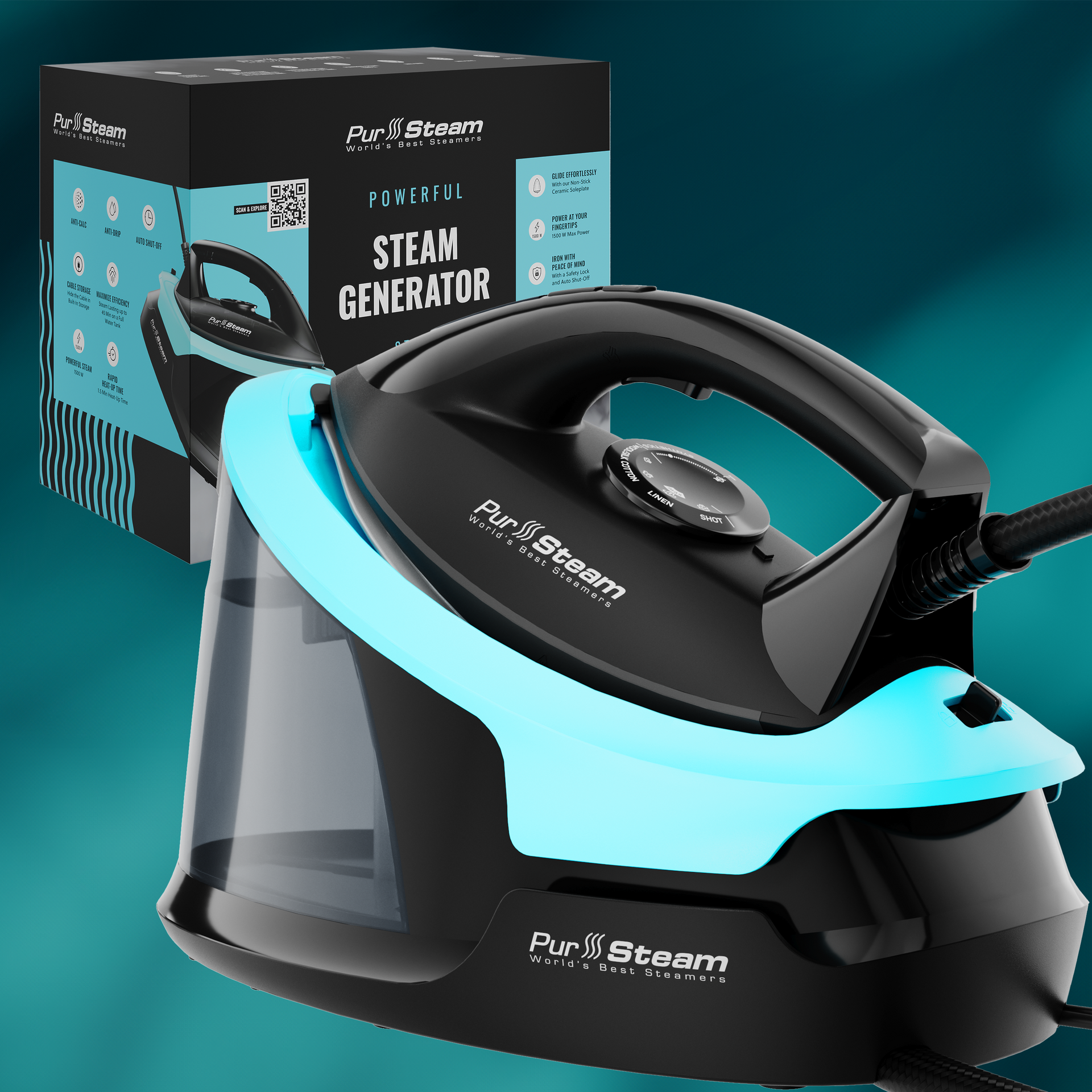 PurSteam Steam Mop Cleaner