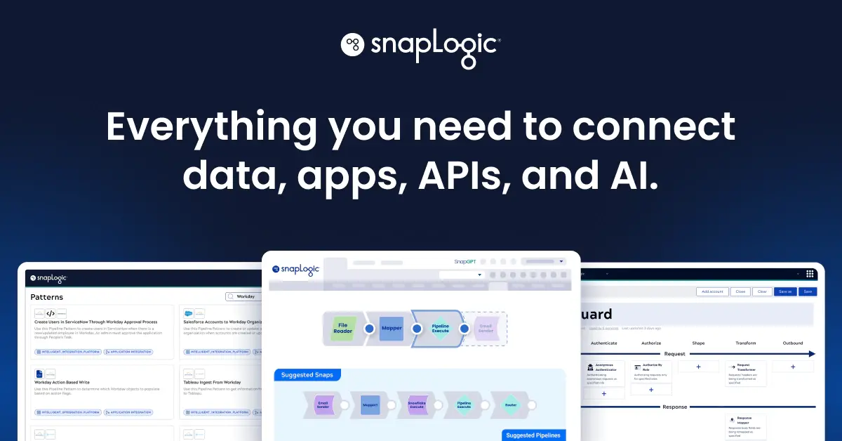 SnapLogic Intelligent Integration Platform