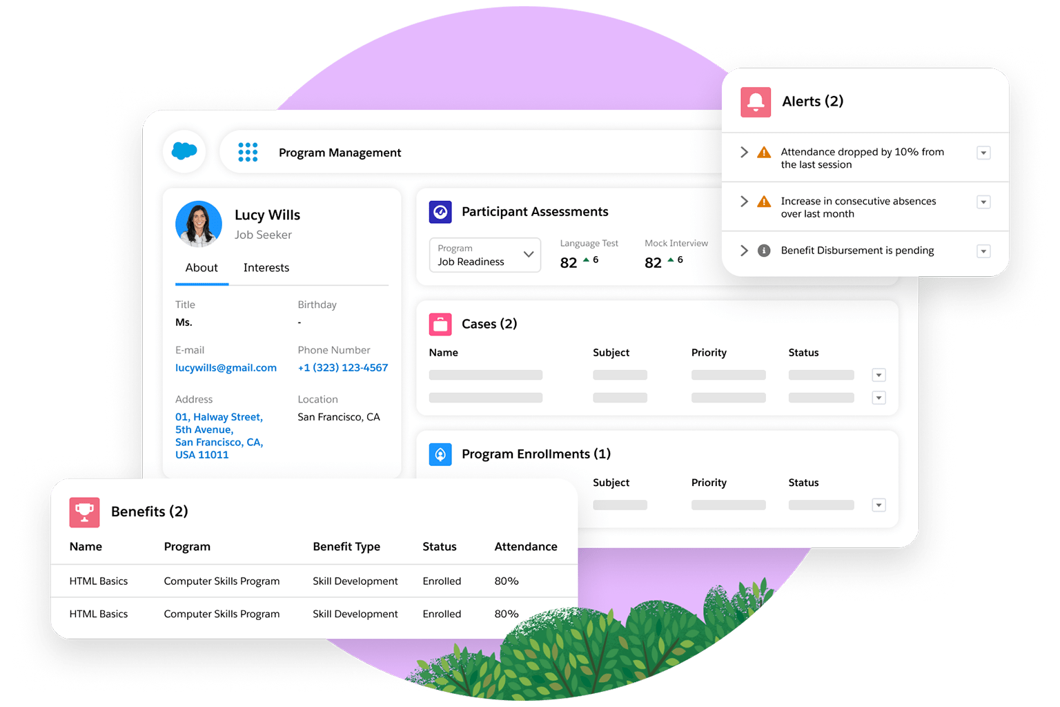 Salesforce Nonprofit SuccessFactors - CRM