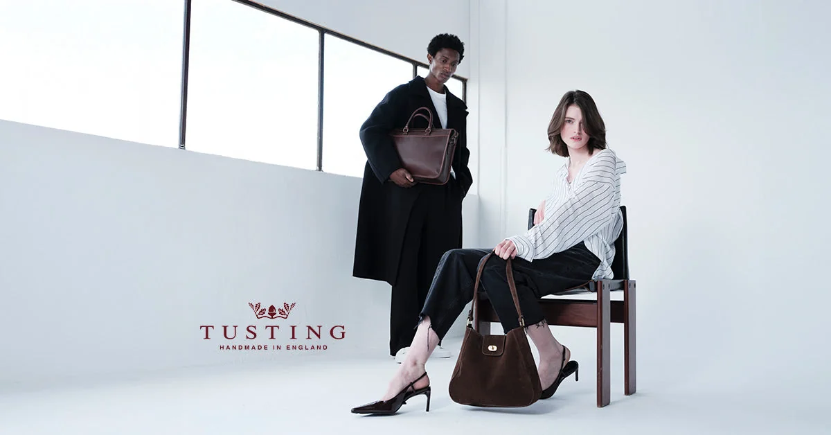 Tusting Leather Laptop Sleeve