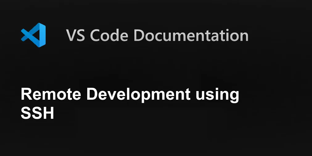 VS Code Remote SSH Extension