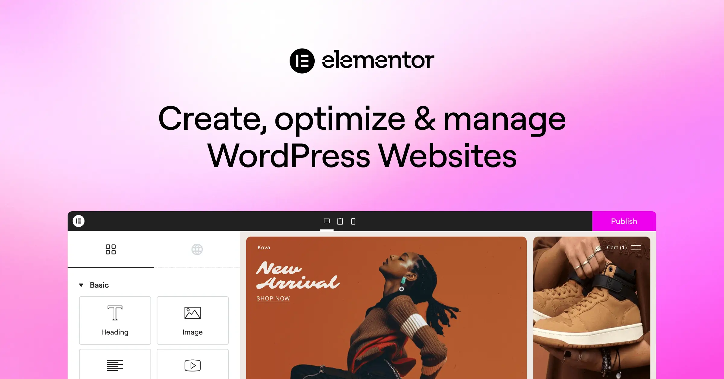 WordPress with Elementor