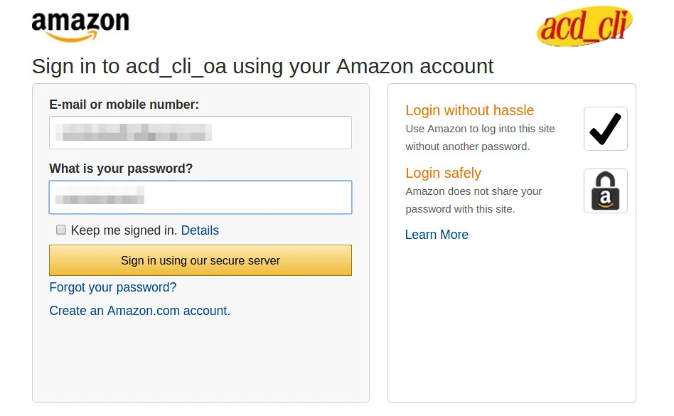 Amazon Drive (Amazon Photos)