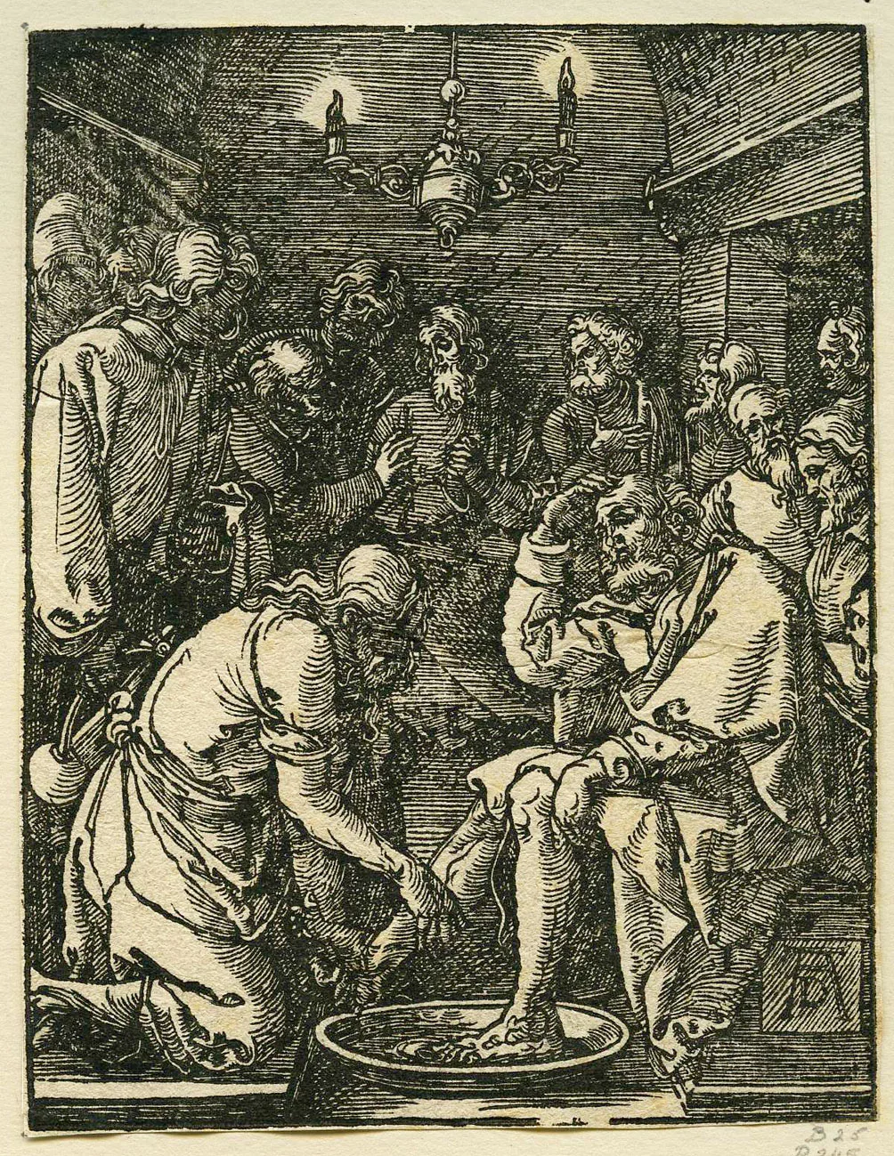 Albrecht Dürer - Christ Washing Peter's Feet