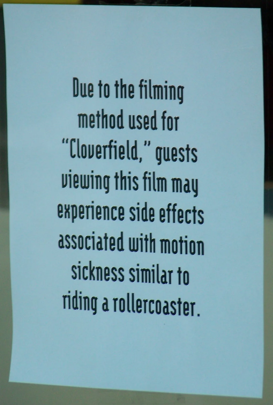 Cloverfield (2008)