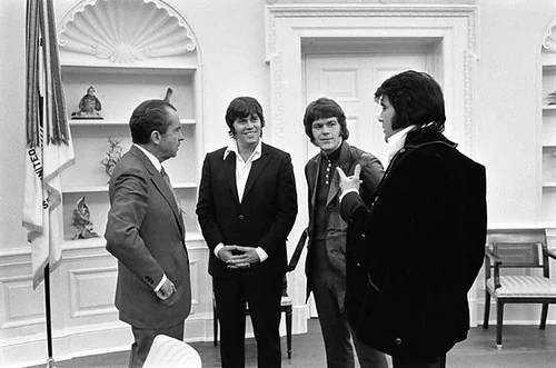 Elvis and Nixon