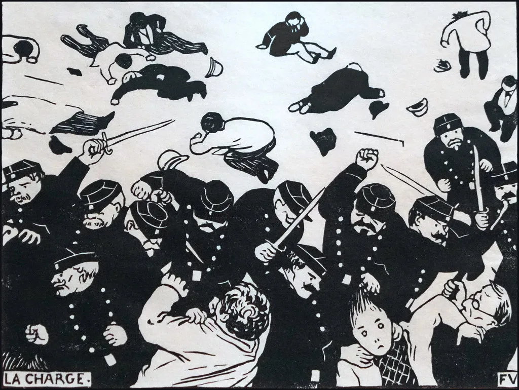 Félix Vallotton - La Charge