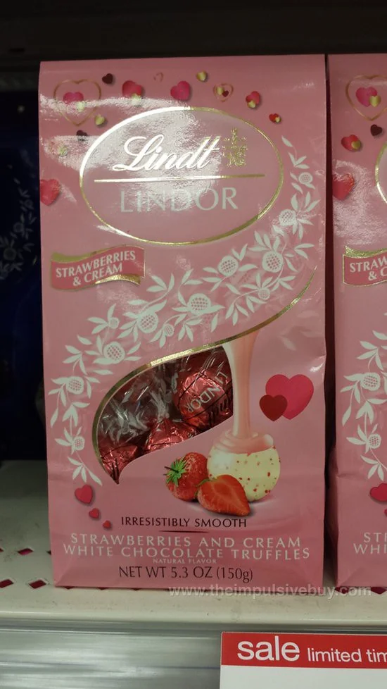 Lindt LINDOR White Chocolate Truffles