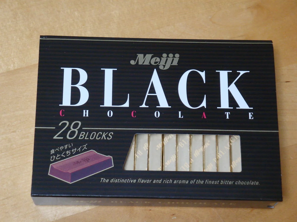 Meiji Black Chocolate