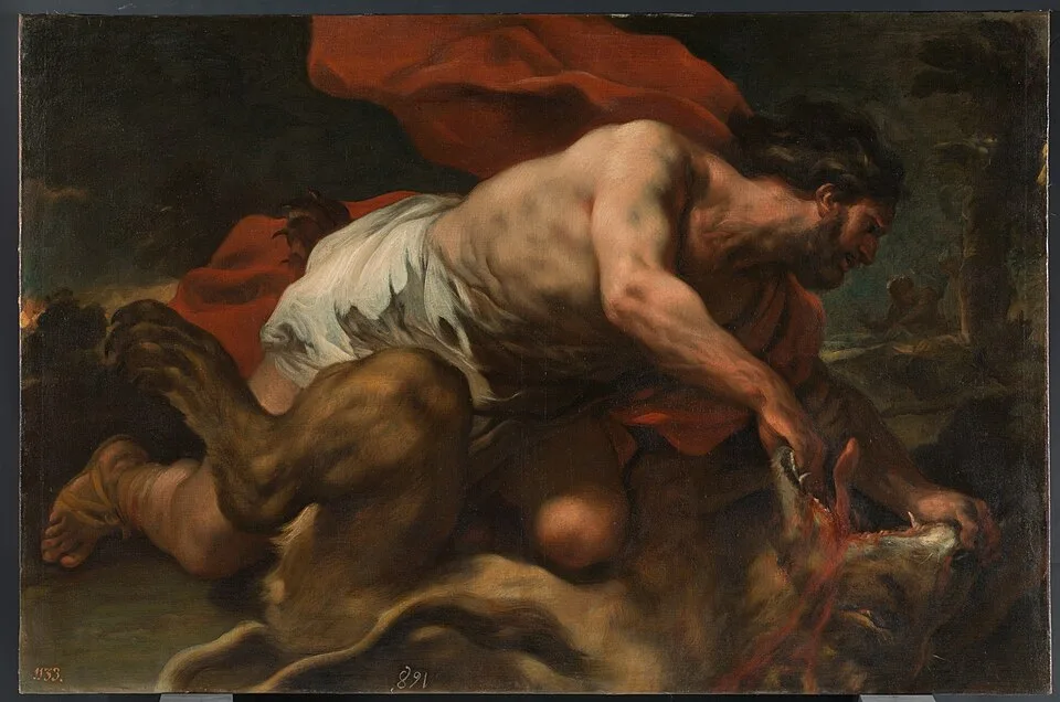 Samson Rending the Lion