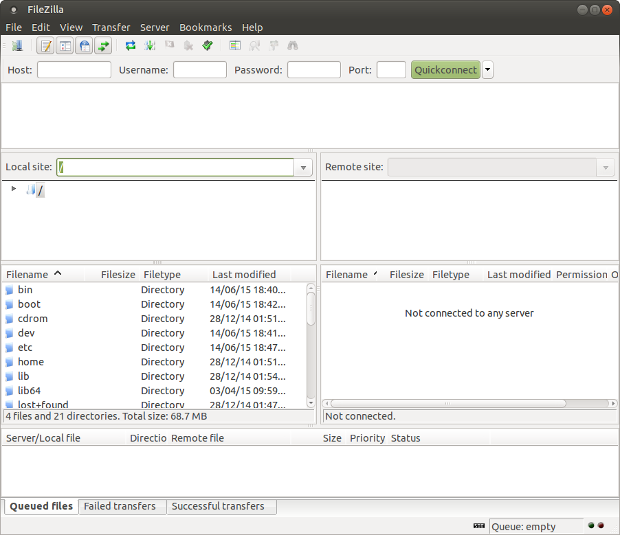 FileZilla Client