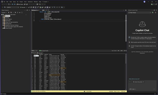 Microsoft SQL Server Management Studio (SSMS)