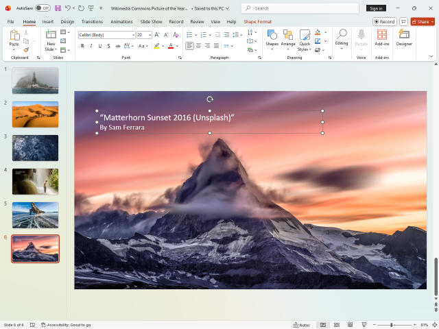 Microsoft PowerPoint