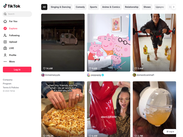 Privacy Policy of TikTok
