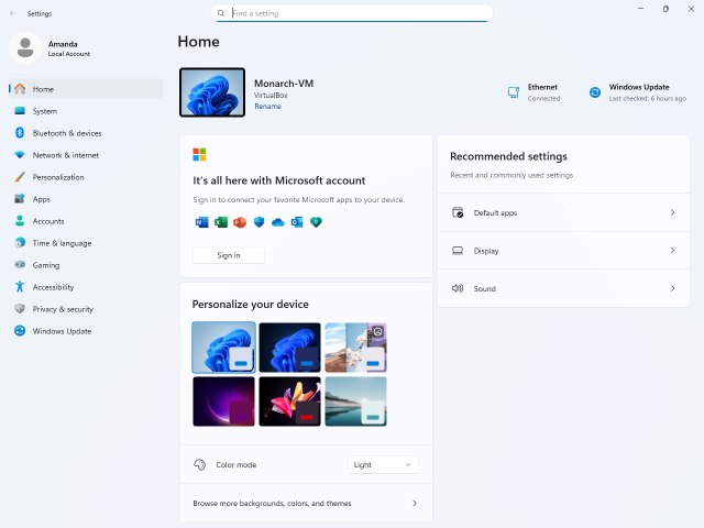 Privacy Settings for Windows