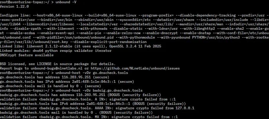 Unbound DNS Resolver