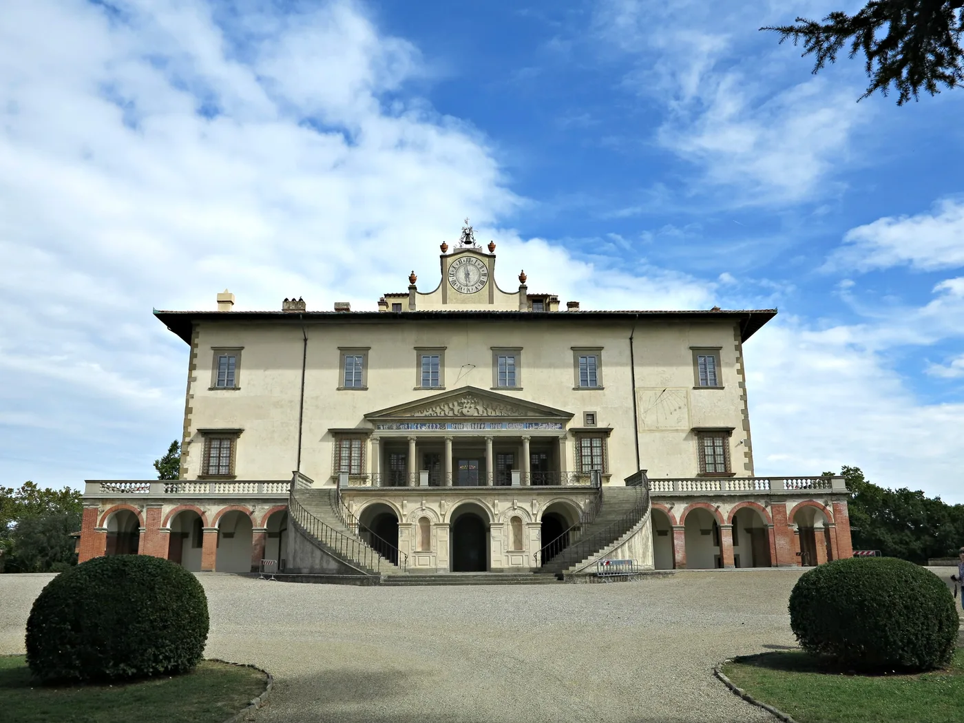 Villa Medici Poggio a Caiano Frescos (Pontormo)