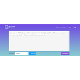 SentenceCheckup