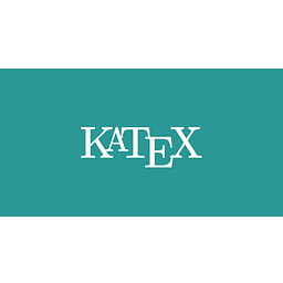 KaTeX