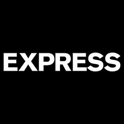 Express Sleeveless Button-Down Shirt