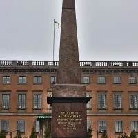Helsinki Market Square Obelisk