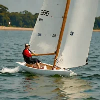 505 Class Dinghy Sailing