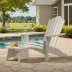 Allen + Roth Resin Adirondack Chair Set