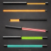 Applied Hour Markers (High Polish)