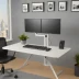 Adjustable Monitor Stand with Built-in Cable Tray