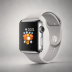 Apple Watch Series 9 (Sport Band, Silver Stainless Steel)