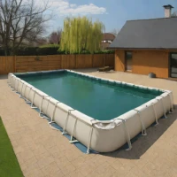 AquaKing Heavy-Duty Winter Pool Cover