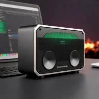 AcoustiWave Portable Bluetooth Speaker