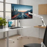 Atdec Systema SD-DS-S Single Monitor Arm