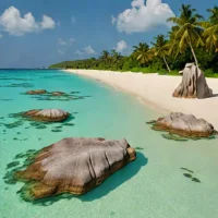 Anse Source d'Argent Sandbar