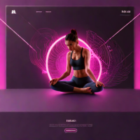 Aurorae Yoga Strap