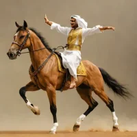 Arabian (Half-In Back)