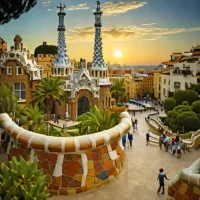 Antoni Gaudi Park Guell