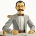 Augsburger Puppenkiste Professor Tibatong