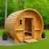 Almost Heaven Lewisburg 6-8 Person Barrel Sauna