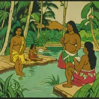 Auti Te Pape – Women at the River (Gauguin, 1893–94)