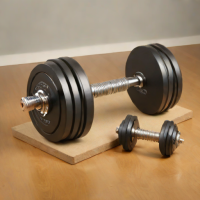 Adjustable Dumbbell Set - 2-50lbs