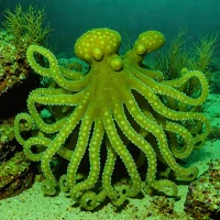 Algae Octopus (Abdopus aculeatus)