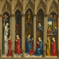 Annunciation Triptych (Louvre)