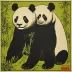 Andy Warhol - Endangered Species - Giant Panda (1983)