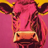Andy Warhol - Cow (1966)