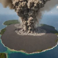 Anak Krakatau fumaroles