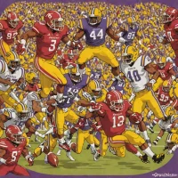 Arkansas vs LSU (Battle for the Golden Boot)