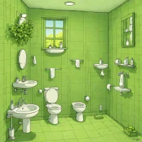 Avocado Bathroom